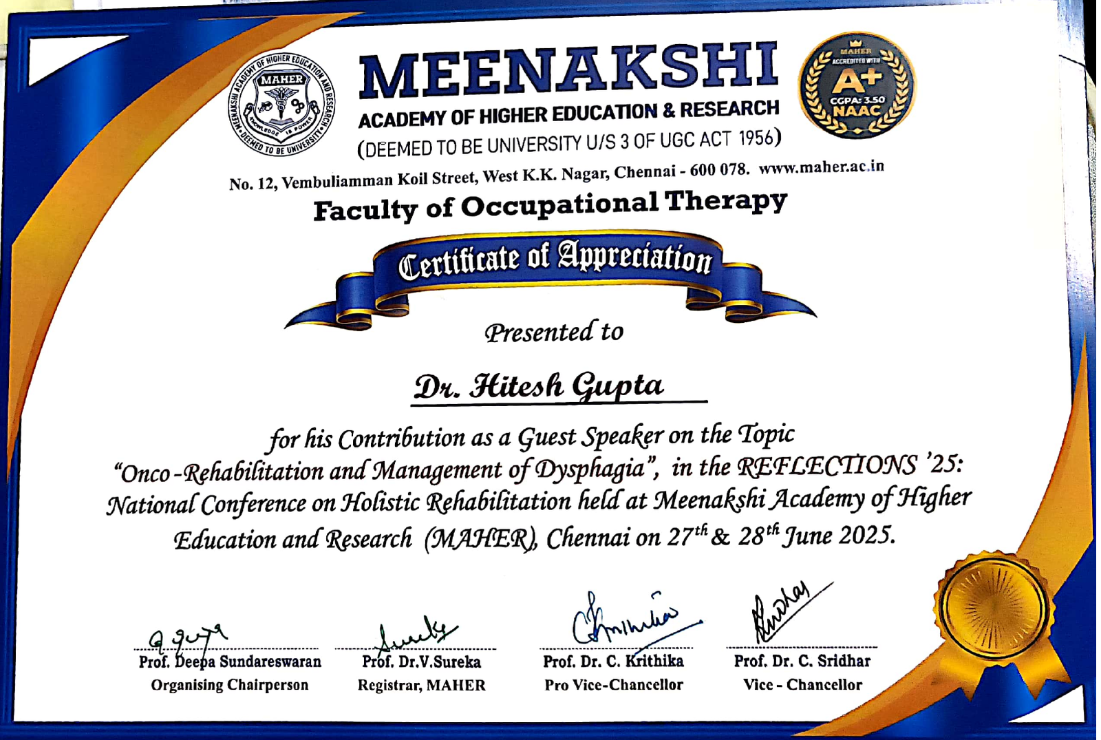 Certificate 09