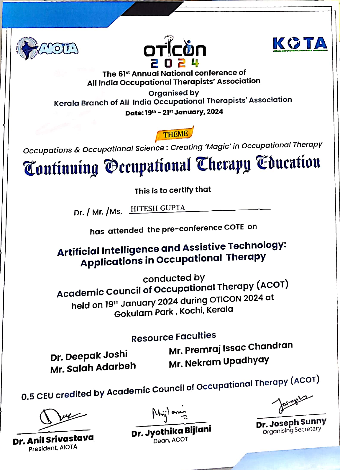 Certificate 10