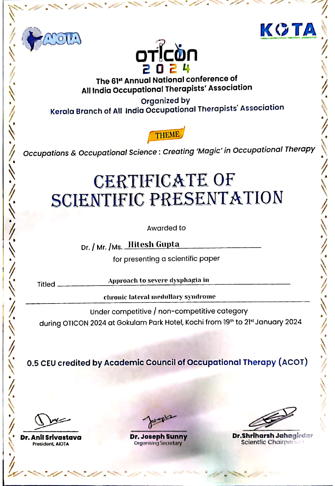 Certificate 11